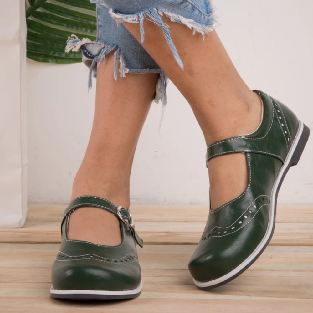 New Vintage Mary Jane Casual Flats